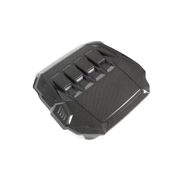 Carbon Fiber Engine Cover - Audi 8Y S3, A3 & Volkswagen Golf GTI MK8 - Image 3