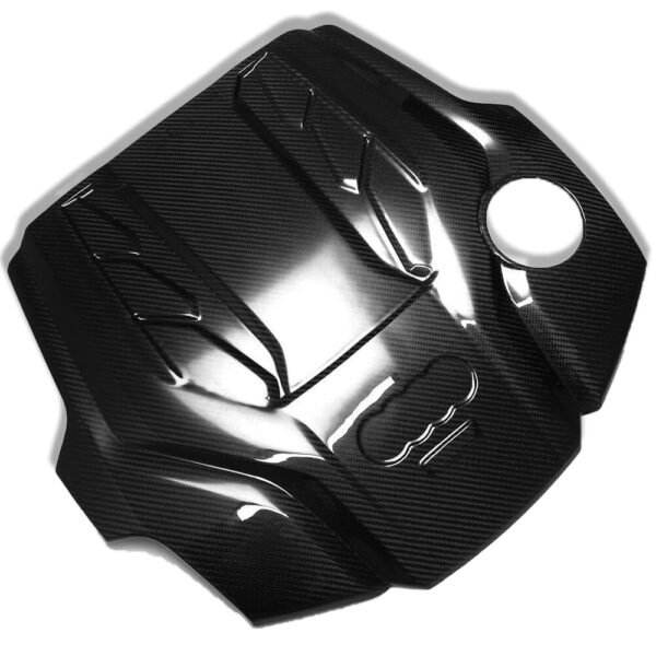 Carbon Fiber Engine Cover - Audi B9 RS4, B9 RS5, 80A SQ5, C8 S6, & C8 S7 - Image 2