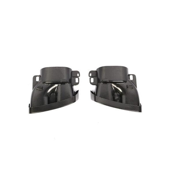 Carbon Fiber Exhaust Tips - Mercedes Benz W205 C63 AMG - Image 4