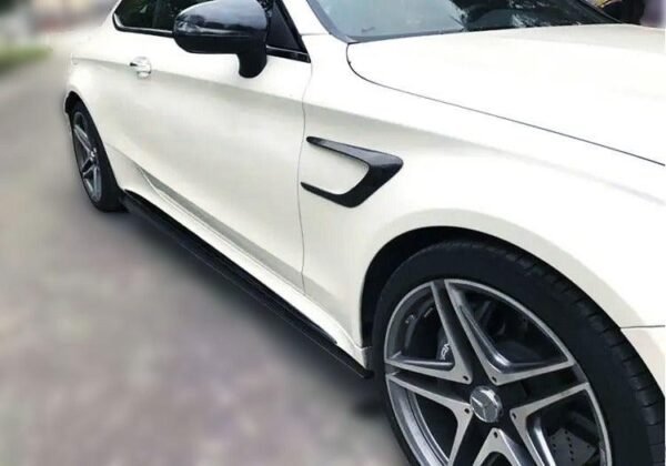 Carbon Fiber Fender Trims - Mercedes Benz W205 C63 AMG C-Class - Image 7