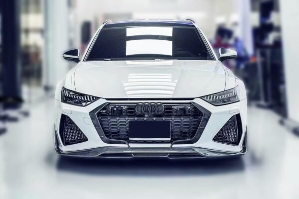 Carbon Fiber Front Bumper Air Vent Trims - Audi RS6 / RS7 - Image 10