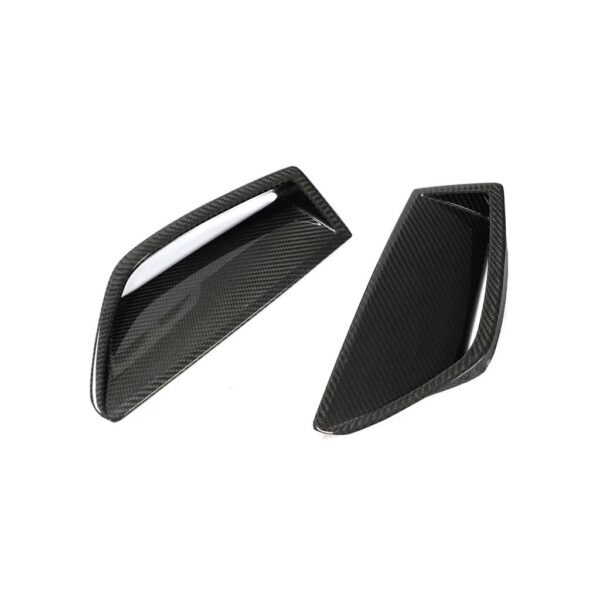 Carbon Fiber Front Bumper Air Vent Trims - Audi RS6 / RS7 - Image 2