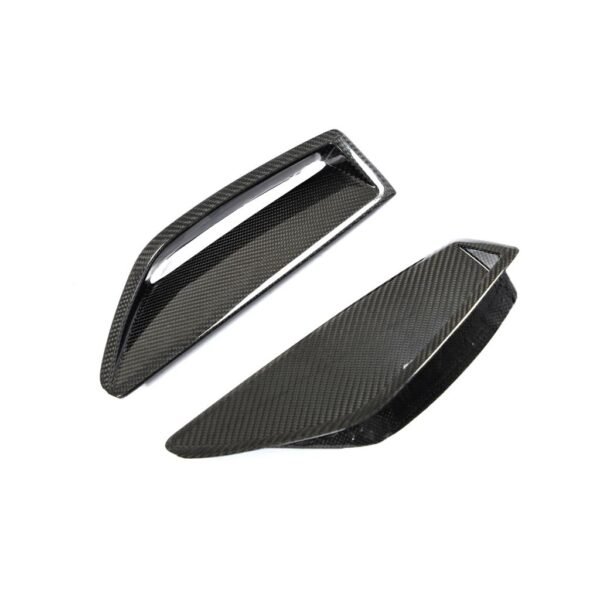 Carbon Fiber Front Bumper Air Vent Trims - Audi RS6 / RS7 - Image 5