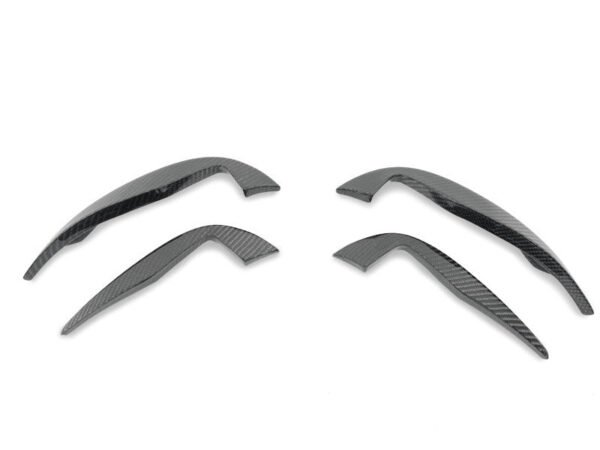 Carbon Fiber Front Bumper Canards - Audi MK3 TTRS - Image 3