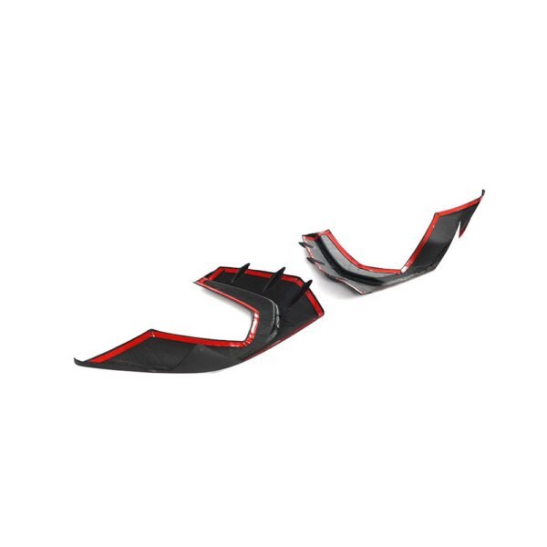 Carbon Fiber Front Bumper Canards - Audi S3 - Image 8