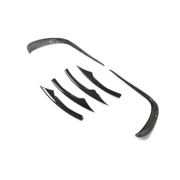 Carbon Fiber Front Bumper Canards - Mercedes Benz W213 E-Class - Image 9
