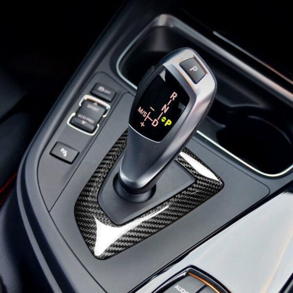Carbon Fiber Gear Shifter Trims - BMW F Chassis - Image 6