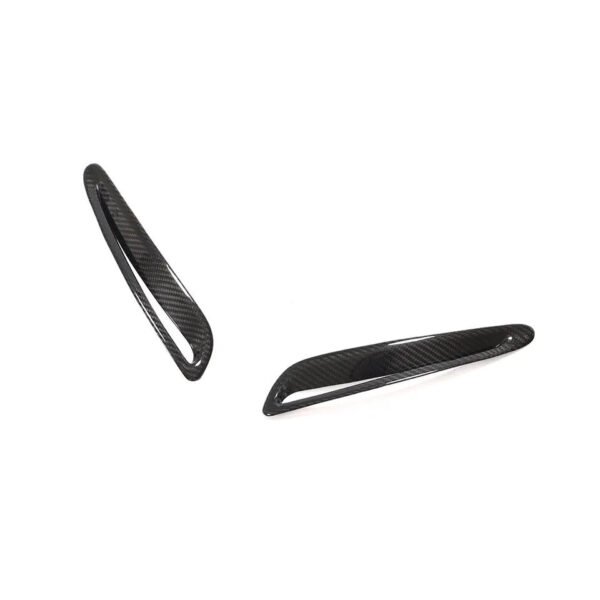 Carbon Fiber Hood Vent Scoop Trims - Toyota A90 Supra - Image 4