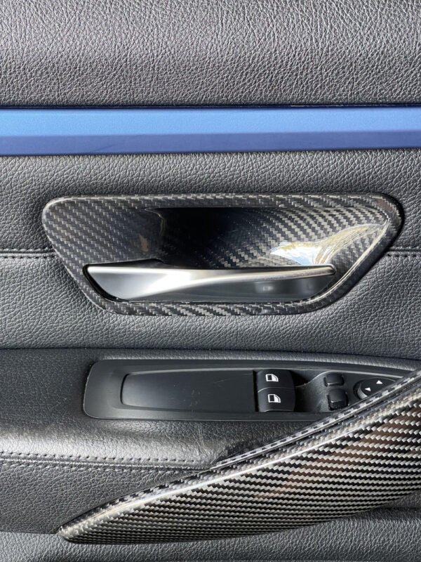 Carbon Fiber Interior Door Bowl Trim Set - BMW F Chassis - Image 3