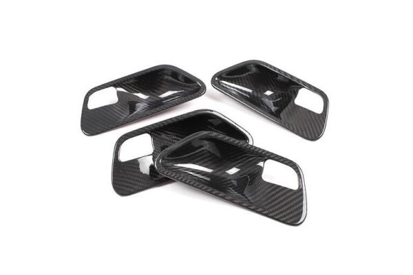 Carbon Fiber Interior Door Bowl Trim Set - BMW F Chassis - Image 5