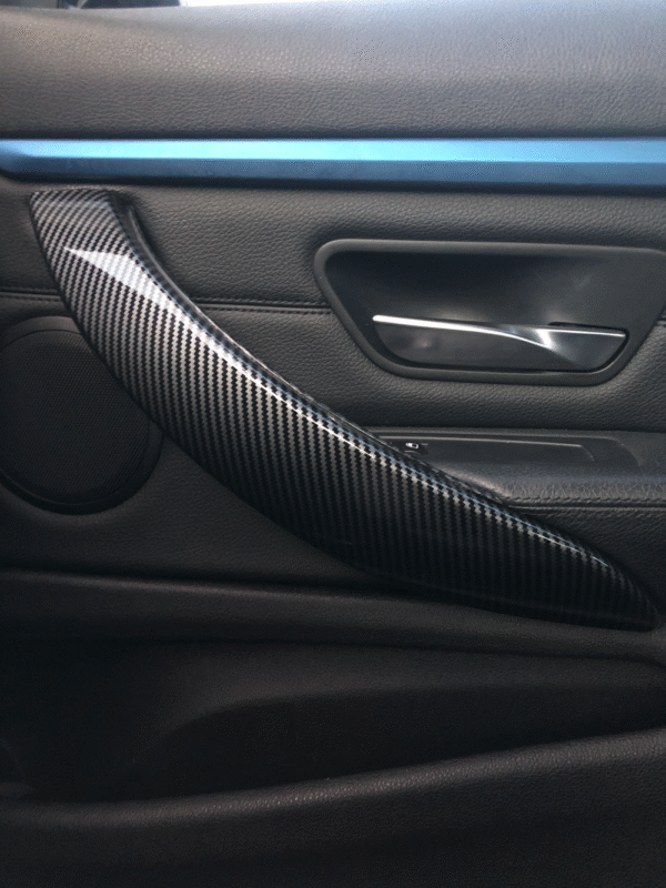 Carbon Fiber Interior Door Handle Trim - BMW F30 3 Series & F32 / F33 / F36 4 Series - Image 3