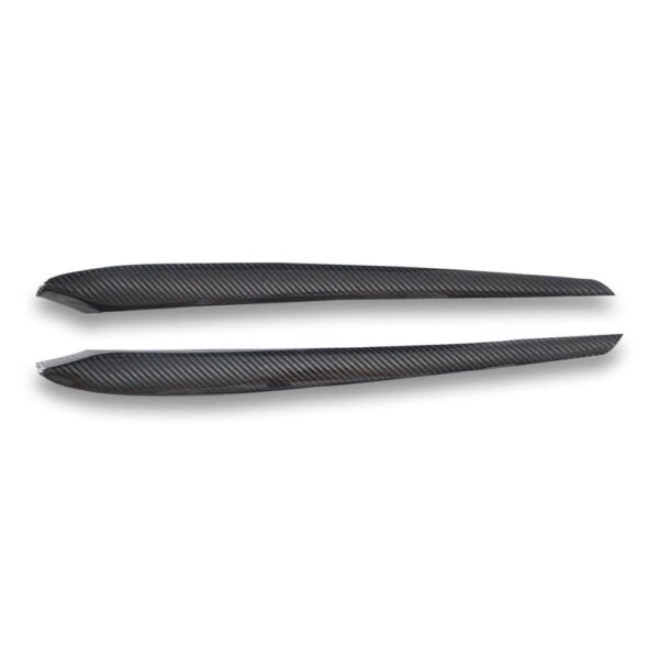 Carbon Fiber Interior Door Trim Set - Tesla Model 3 & Y - Image 2