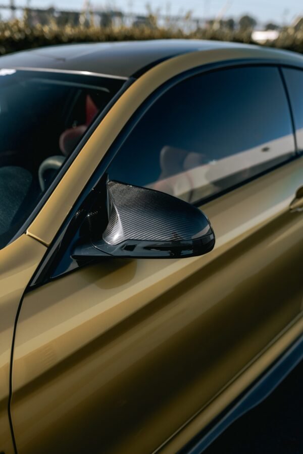 Carbon Fiber Mirror Cap Set - BMW F80 M3, F82/F83 M4, & F87 M2C - Image 4