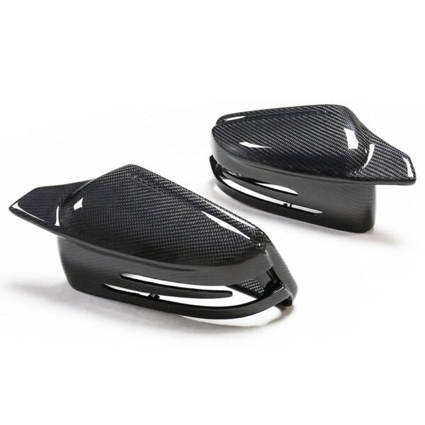 Carbon Fiber Mirror Cap Set - Mercedes Benz W212 E-Class & W204 C-Class - Image 3
