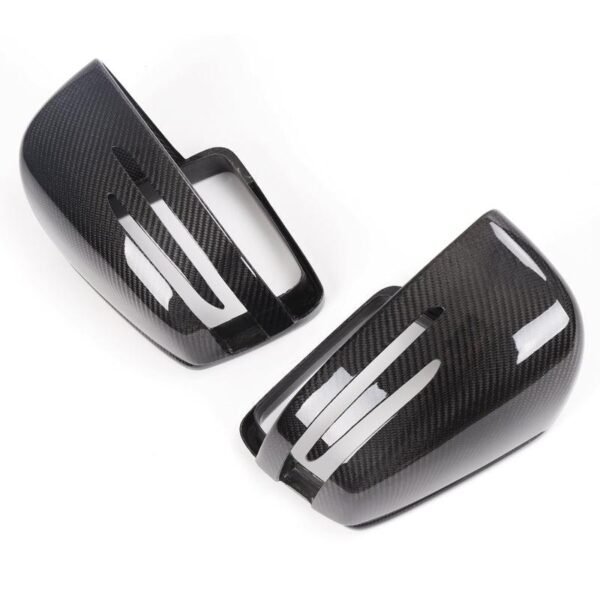 Carbon Fiber Mirror Cap Set - Mercedes Benz W463 G Class, W166 GLE Class, & X166 GLS Class - Image 4