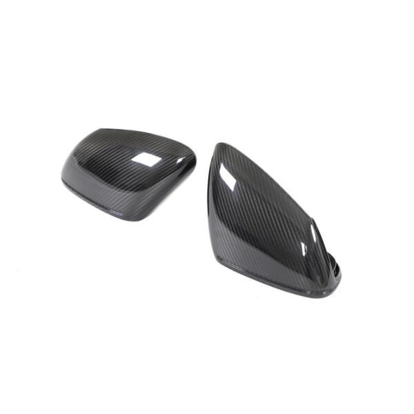 Carbon Fiber Mirror Caps - Porsche 9J1 Taycan - Image 2