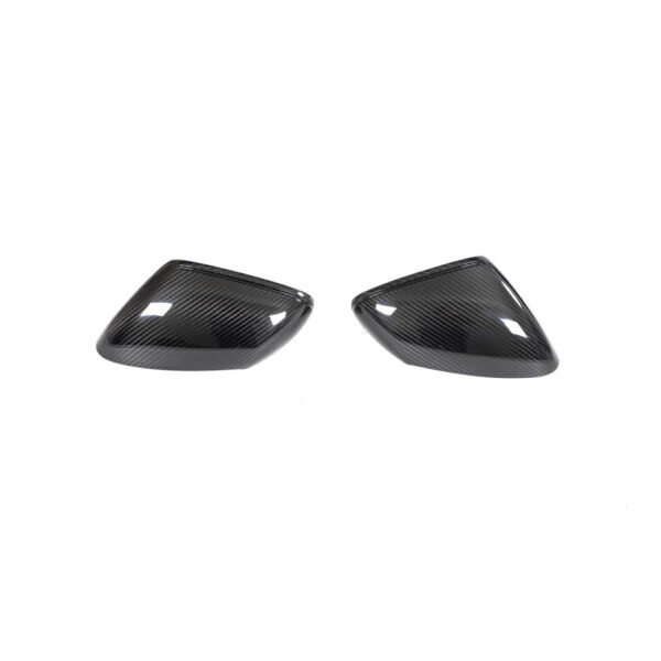Carbon Fiber Mirror Caps - Porsche 9J1 Taycan - Image 4