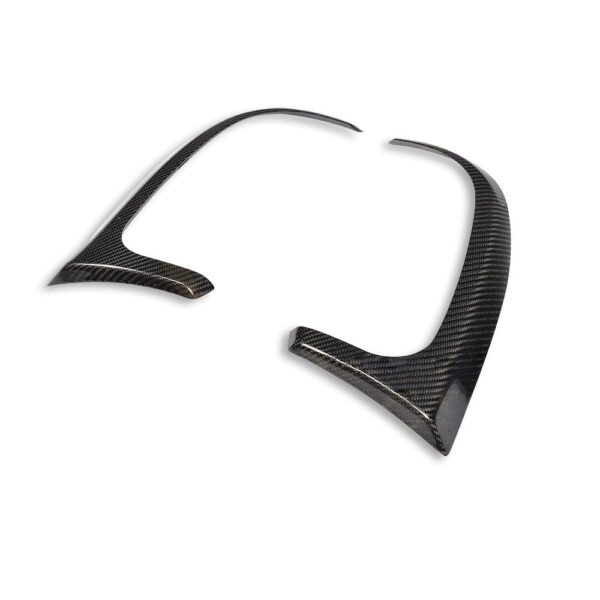 Carbon Fiber Rear Bumper Air Vent Trims - Mercedes Benz W176 A-Class - Image 2
