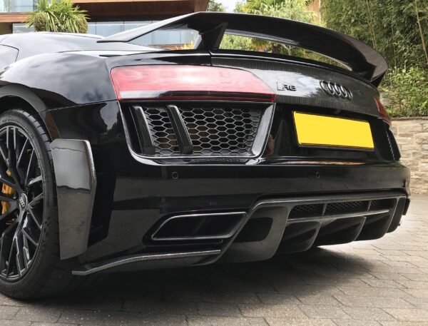Carbon Fiber Rear Canard Splitter - Audi R8 V10 Gen 2 - Image 2
