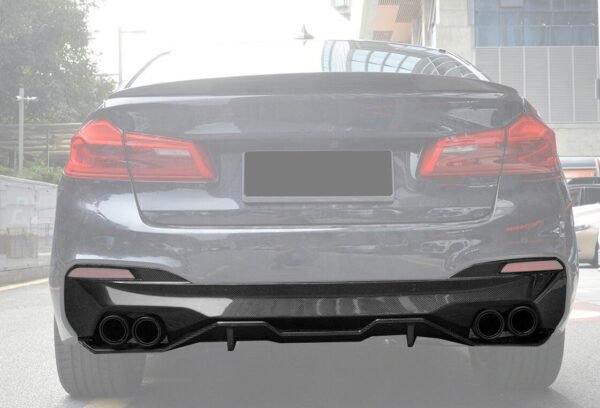 Carbon Fiber Rear Diffuser - BMW G30 5 Series - Image 2