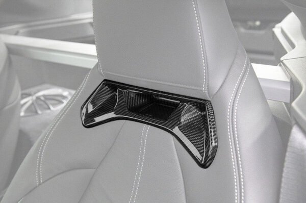 Carbon Fiber Seat Trims - Toyota A90 Supra - Image 2
