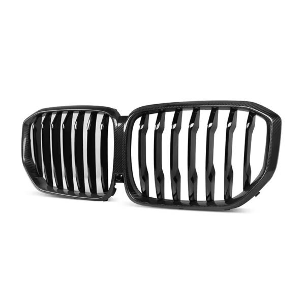 Carbon Fiber Single Slat Front Grille - BMW G05 X5 - Image 2