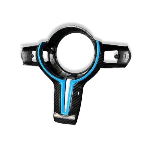 Carbon Fiber Steering Wheel Trim - BMW F Chassis - Image 12