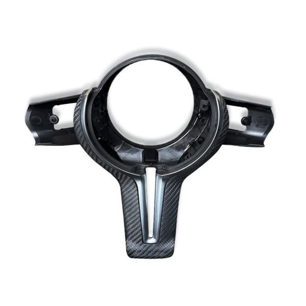 Carbon Fiber Steering Wheel Trim - BMW F Chassis - Image 2