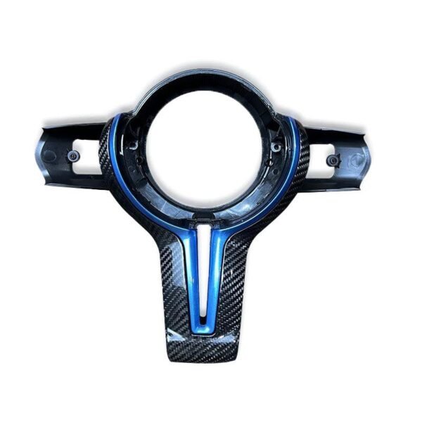 Carbon Fiber Steering Wheel Trim - BMW F Chassis - Image 5