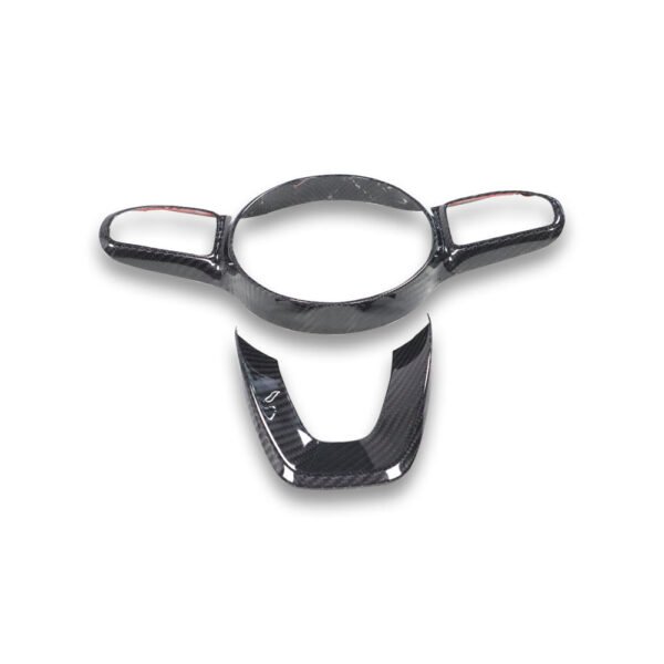 Carbon Fiber Steering Wheel Trims - Mercedes Benz W177 A-Class & W118 CLA-Class - Image 2