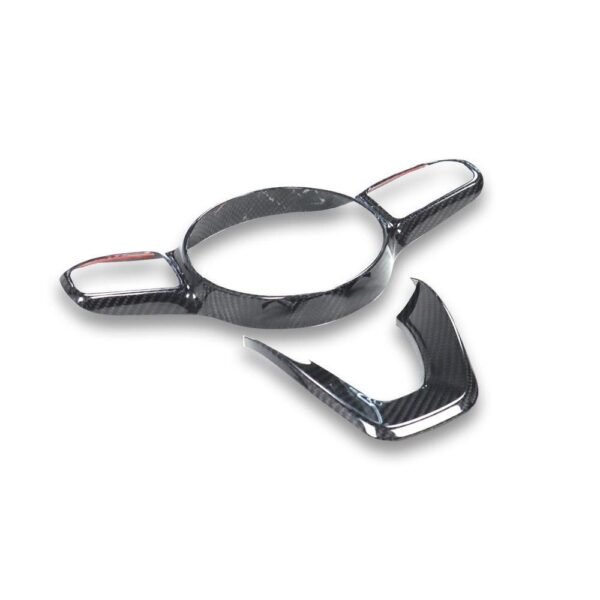 Carbon Fiber Steering Wheel Trims - Mercedes Benz W177 A-Class & W118 CLA-Class - Image 3