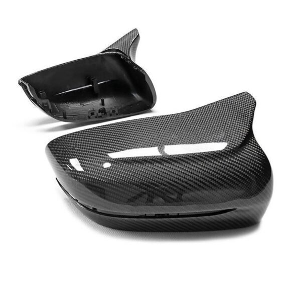Classic M Style Carbon Fiber Mirror Cap Set - BMW G Chassis - Image 3