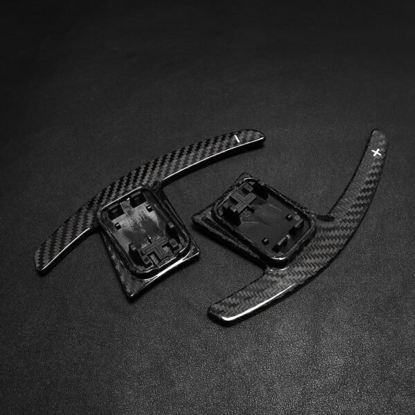 Competition Carbon Fiber Paddle Shift Set - BMW G Chassis - Image 2