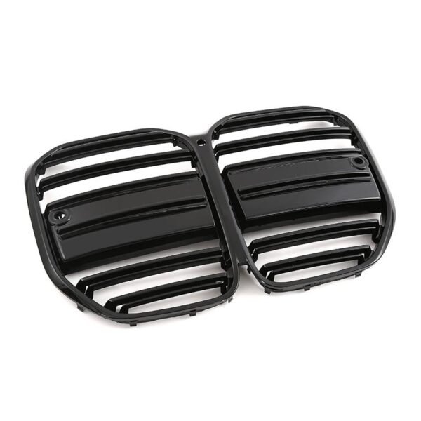 Dual Slat Gloss Black Front Grille - BMW G22/G23/G26 4 Series - Image 2