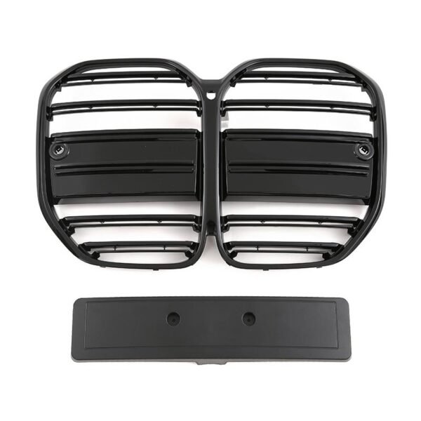 Dual Slat Gloss Black Front Grille - BMW G22/G23/G26 4 Series - Image 6