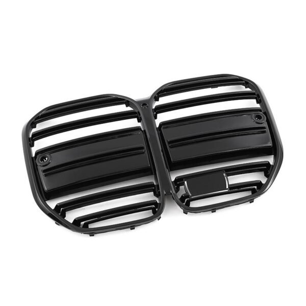 Dual Slat Gloss Black Front Grille - BMW G22/G23/G26 4 Series - Image 7