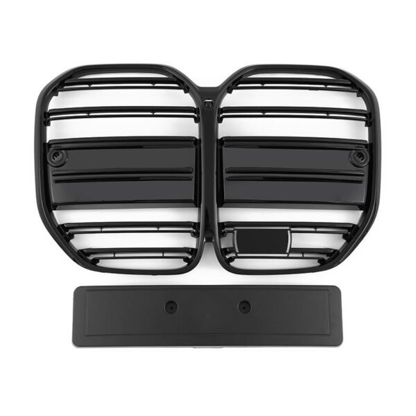 Dual Slat Gloss Black Front Grille - BMW G22/G23/G26 4 Series - Image 8