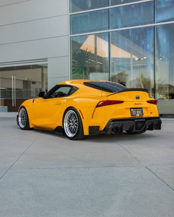 ED1 Style Carbon Fiber Trunk Spoiler - Toyota A90 GR Supra - Image 2