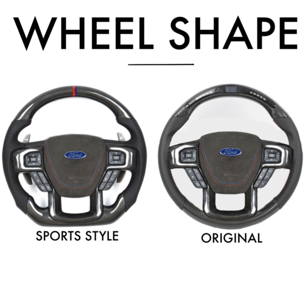 Ford F150 Style - Full Custom Steering Wheel - Image 3