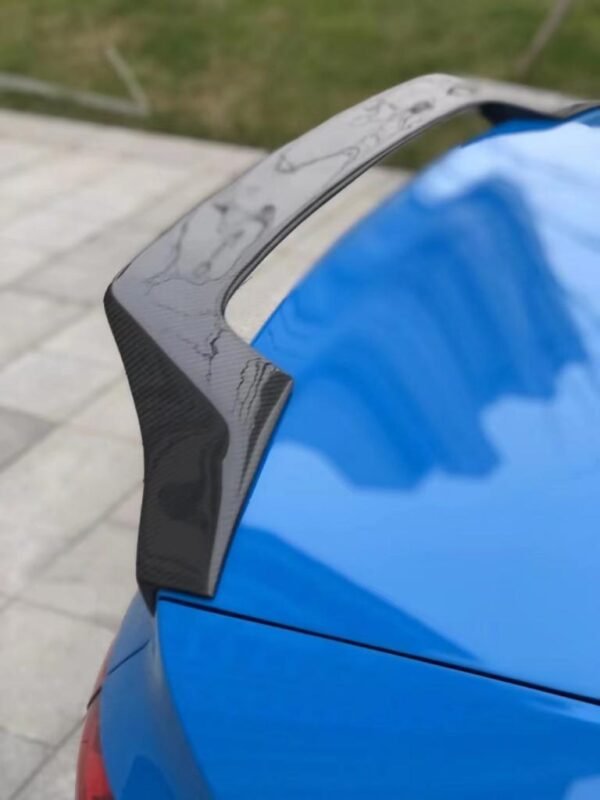 GT Style Carbon Fiber Trunk Spoiler - Audi S4 / A4 B9 S Line - Image 3