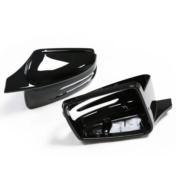 Gloss Black Mirror Cap Set - Mercedes Benz W212 E-Class & W204 C-Class - Image 7