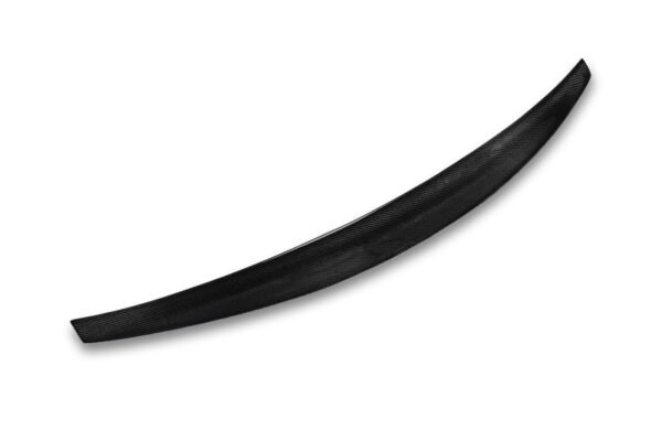 HK Style Carbon Fiber Trunk Spoiler - Audi A4 B8 - Image 4