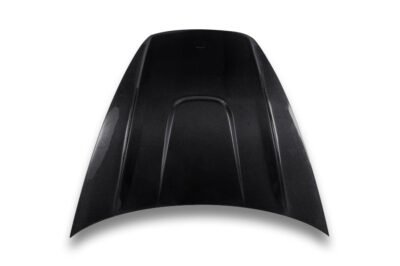 HM Style Carbon Fiber Front Hood - Porsche Cayenne 958