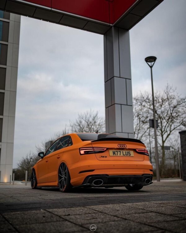 High Kick Carbon Fiber Trunk Spoiler - Audi RS3/S3/A3 8V - Image 2