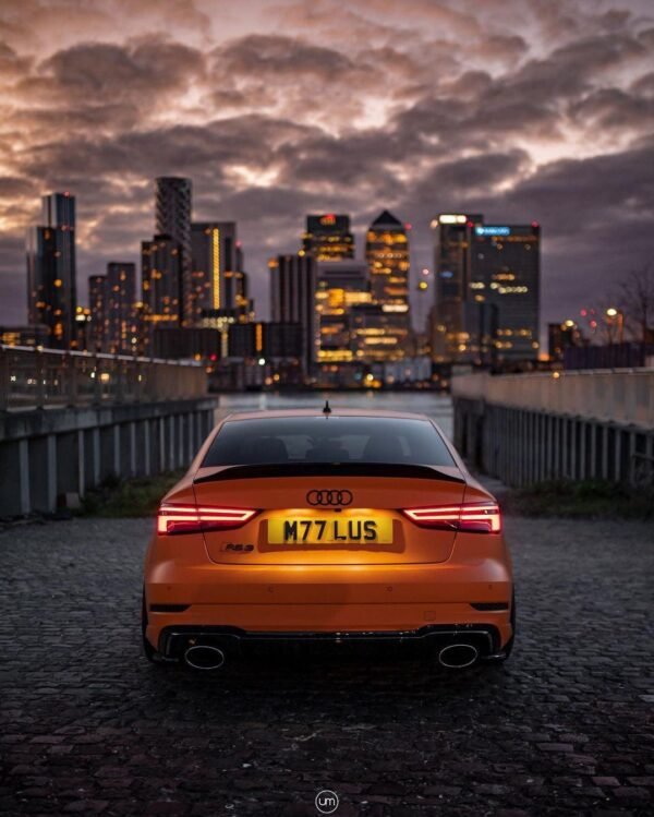 High Kick Carbon Fiber Trunk Spoiler - Audi RS3/S3/A3 8V - Image 3