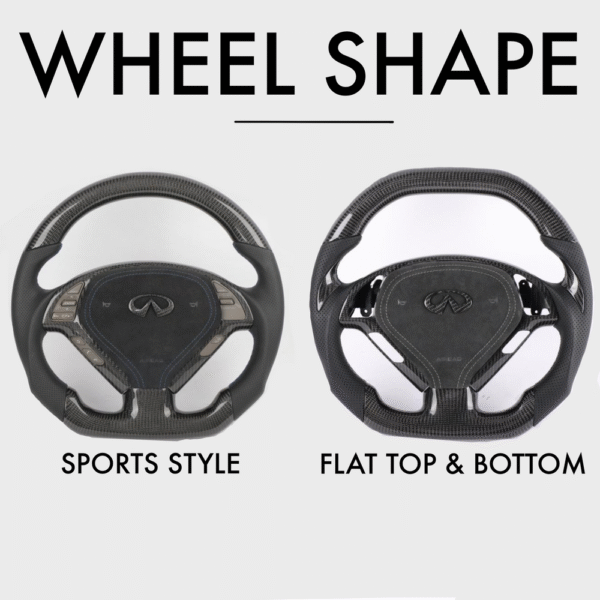 Infiniti G35 / G37 Style - Full Custom Steering Wheel - Image 3