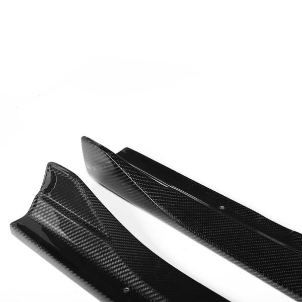 J Style Carbon Fiber Side Skirts - Mercedes Benz W205 C-Class - Image 2