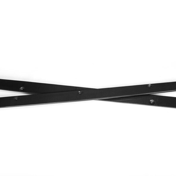 J Style Carbon Fiber Side Skirts - Mercedes Benz W205 C-Class - Image 5