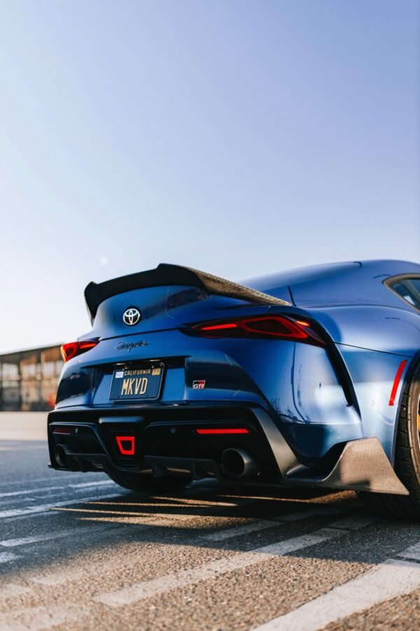 K Style Carbon Fiber Rear Diffuser - Toyota A90 GR Supra - Image 2