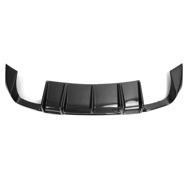 KB Style Carbon Fiber Rear Diffuser - Audi RS3 / S3 / A3 S Line - Image 2